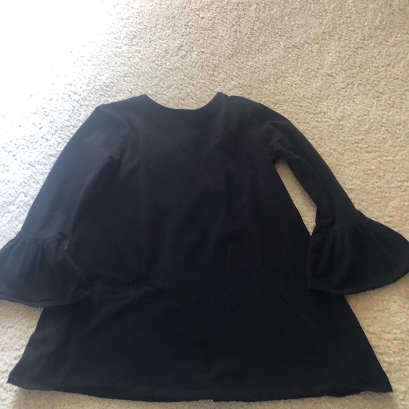 Girls 7/8 Ruffled LS Ruffled Fall Tunic - Picture 2 of 5